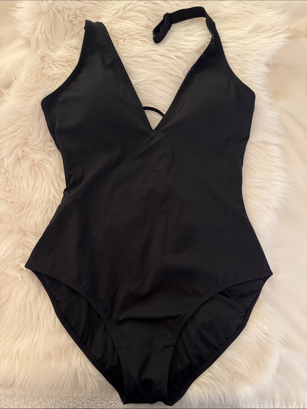 🆕 TA3 One Piece Plungey Swimsuit - Black - Large Short (with defects)